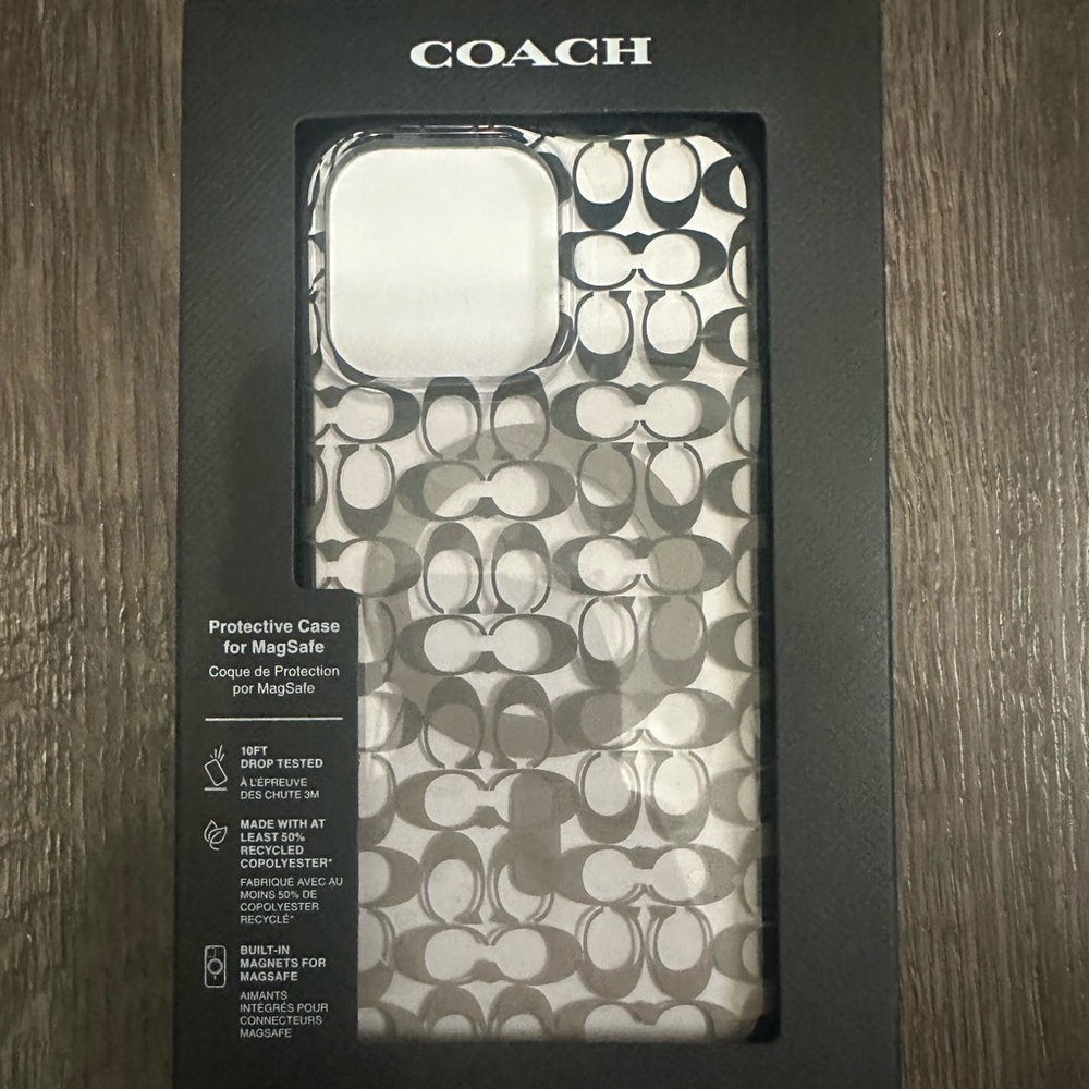Coach phone case